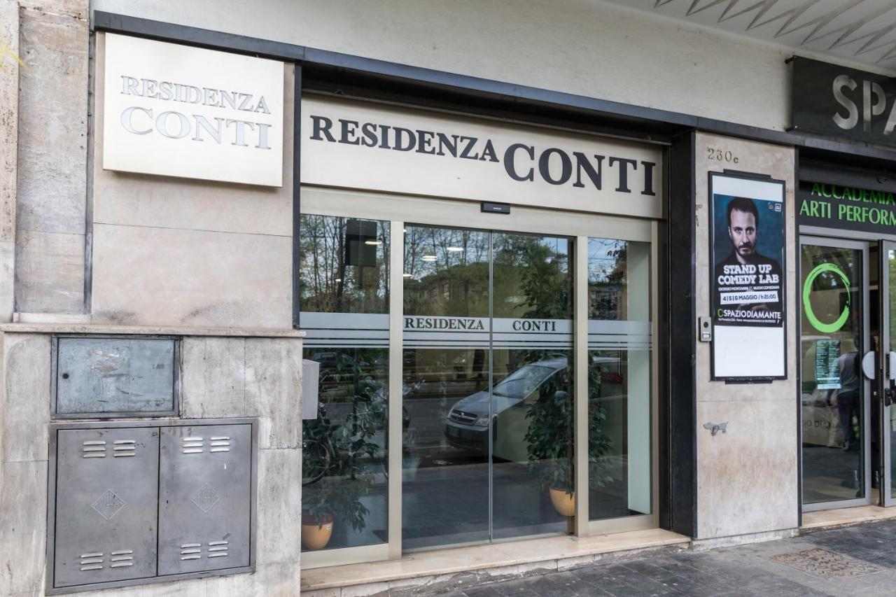 ローマ Residenza Contiアパートホテル エクステリア 写真